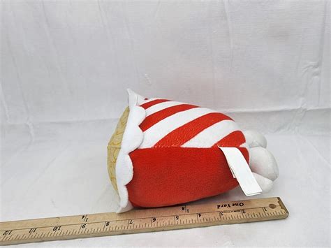 Emerald Toy Red White Plush Smiling Popcorn Stuffed Animal Toy 8 Ebay