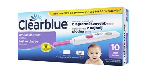 Clearblue Digital test ovulacije 10 testov Spletna lekarna Plavž