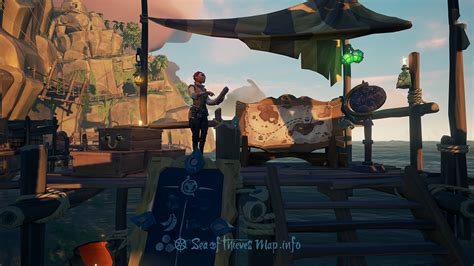 Sea Of Thieves Map Ancient Spire Outpost Merchant Alliance Shopkeeper