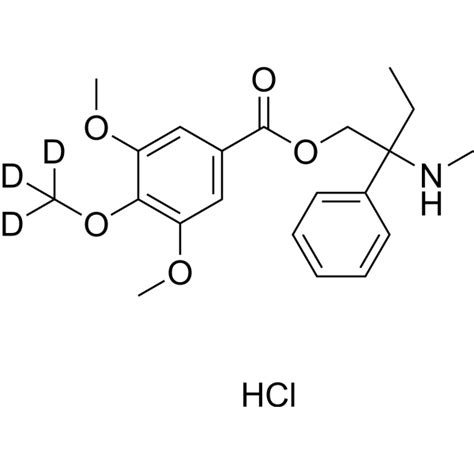 N Demethyl Trimebutine D Hydrochloride Stable Isotope Medchemexpress