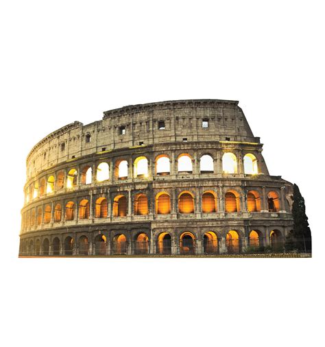 Life-size Colosseum in Italy Cardboard Standup | Cardboard Cutout