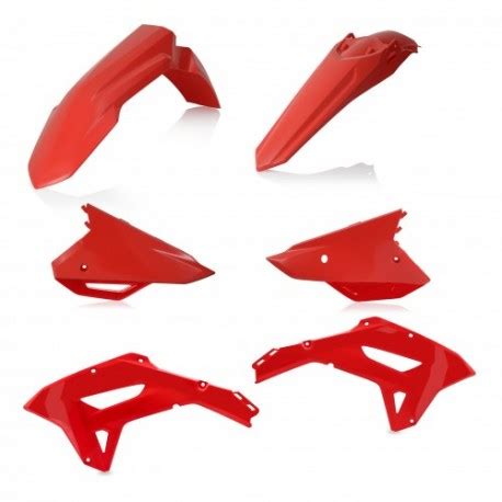 Kit Pl Sticos Acerbis Honda Crf Rx Color Rojo