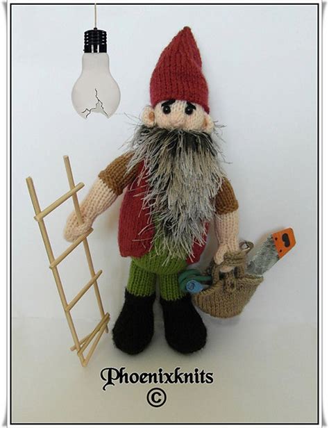 Humphrey The Handyman Gnome Toy Gnome Pattern Only Immediate Etsy