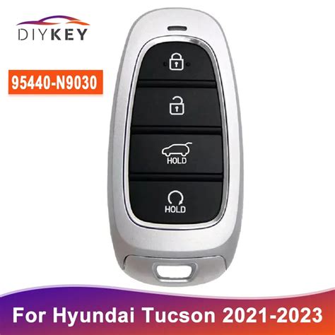 Diykey Mando A Distancia Inteligente Para Hyundai Tucson Botones