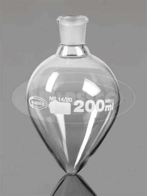 Flask Pear Shape Single Neck Astm New Glasscolabs