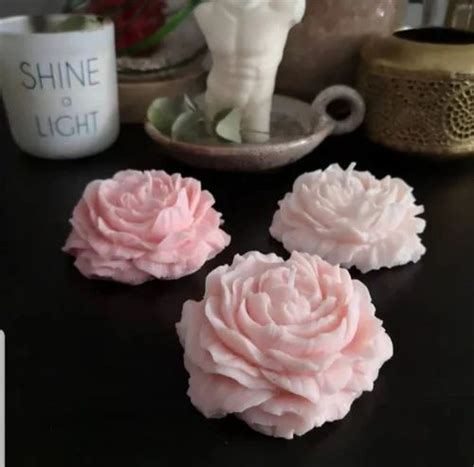 Wax Scented Candles Size Rose Shape At Rs 150 Piece In Shahjahanpur