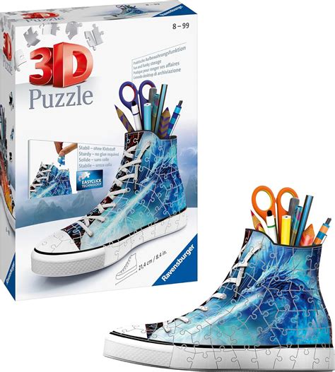 Ravensburger 3D Puzzle 11566 Sneaker Mystische Drachen Praktischer