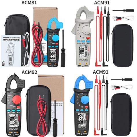 Bside Acm Digital Ac Dc Current Clamp Meter Auto Range Car Repair