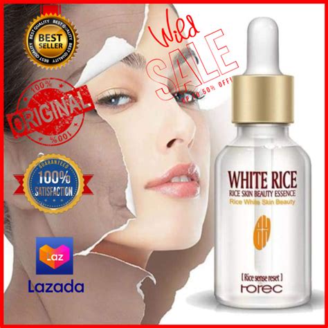 Original Rorec White Rice Serum Reduces Wrinkles And Lighten Dark Spots