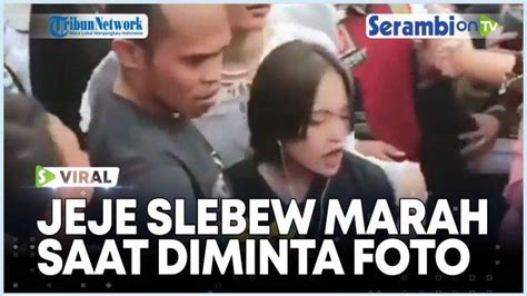 Viral Video Tolak Saat Dimintai Foto Jeje Slebew Berikan Klarifikasi