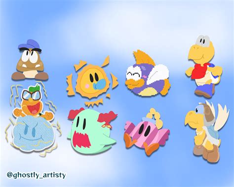 Paper Mario 64 Characters