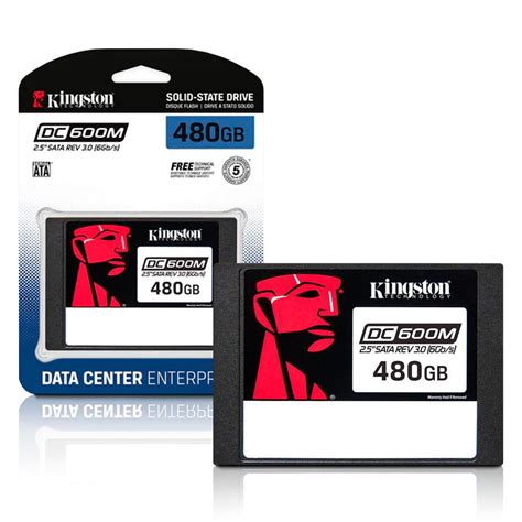 SSD Kingston 960GB Dc600m Para Data Center 2 5p SATA III 6GB S