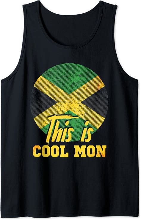 Amazon This Is Cool Mon Jamaica Jamaican Flag Caribbean Reggae