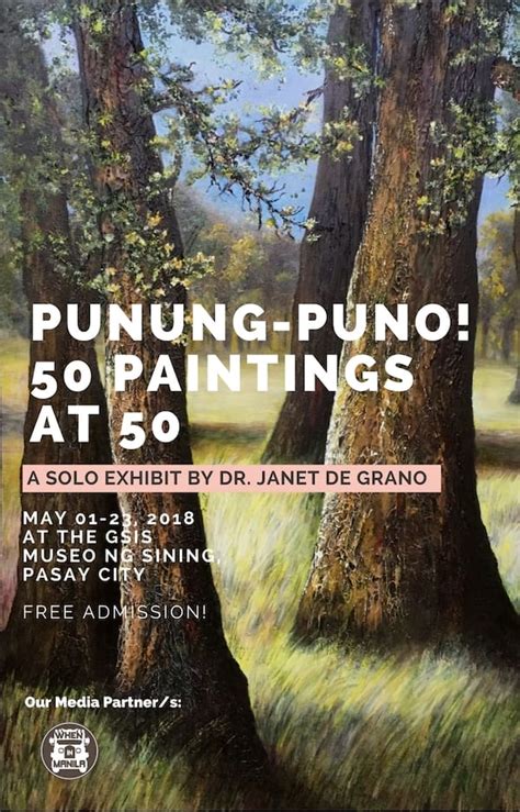 Punong Puno 50 Painting At 50 Clickthecity Events