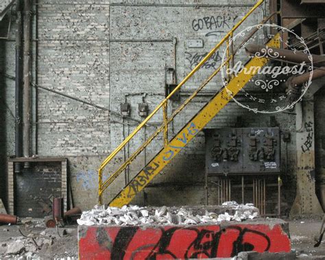 Carrie Furnace Steel Mill Graffiti Art Photo by Crystala - Etsy ...