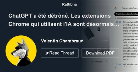 ChatGPT a été détrôné Les extensions Chrome qui utilisent l IA sont