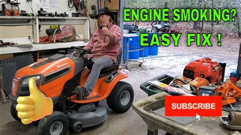 Lawn Mower Engine Smoking