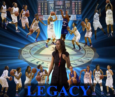 Spelman Athletics Basketball Legacy Coach Terlynn Olds With Spelman