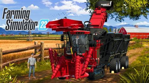 Sugarcane Harvesting With Big Sugarcane Machine In Fs23 Fs23 Gameplay Timelapse Youtube