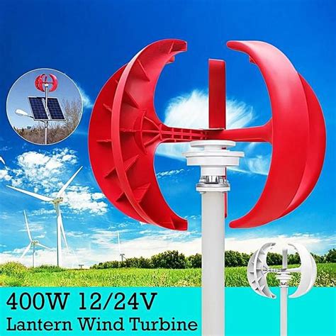 Generic 600W 12V 24V VAWT 5 Blades Vertical Axis Wind Turbine Generator