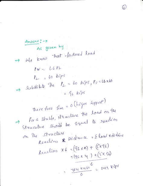 The Beam Shown In Figure P Is A W X Of A Solvedlib