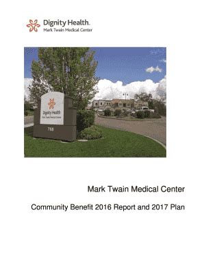 Fillable Online Dignityhealth Mark Twain Medical Center Dignity