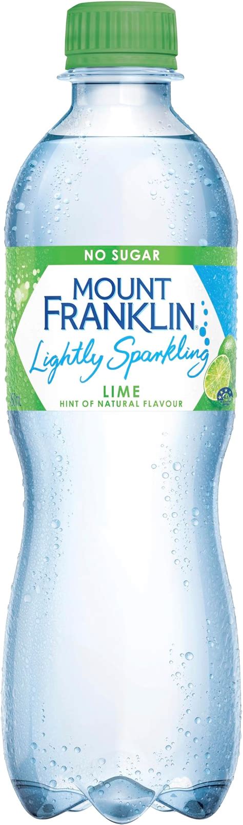 Mount Franklin Lightly Sparkling Water Lime Ml Is Not Halal Halal