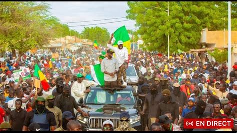 Direct Caravane de la coalition Diomaye Président avec le Président