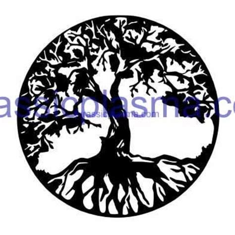 Tree Of Life Dxf Svg File For Plasma Laser Water Jet Vinyl Etsy Australia