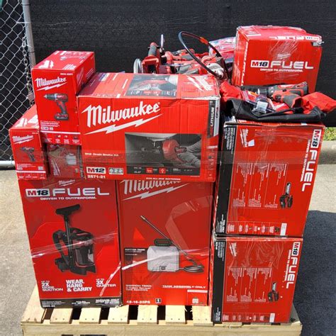 Milwaukee Tool Pallet Lot Id As Is Untested Customer