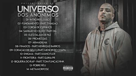 Pateta Código 43 Universo dos Anônimos Full Álbum YouTube