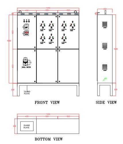 D Mak Apfc Panel Dmak 2019 20 09 035 Automatic Power Factor Panel