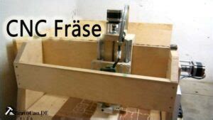 CNC Fräse selber bauen Anleitung und Tipps für den Eigenbau Bravocan DE