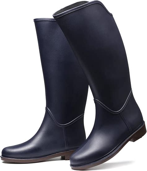 Gracosy Bottes De Pluie Imperm Ables Pour Femme Bottes En Caoutchouc