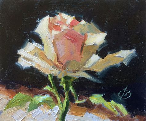 Tom Brown Fine Art Rose In Morning Light By Tom Brown