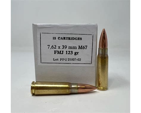 Ppu Metric Rifle Ammunition X Mm Gr Fmj Rd