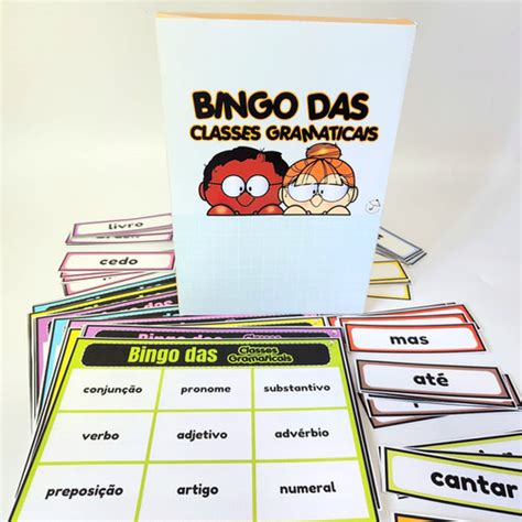 Bingo Das Classes Gramaticais Gabarito Pdf Lingu Stica Desafie Suas