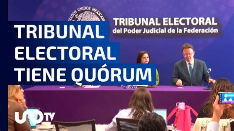 Tribunal Electoral Nombra Sexta Magistrada Para Calificar Elecci N