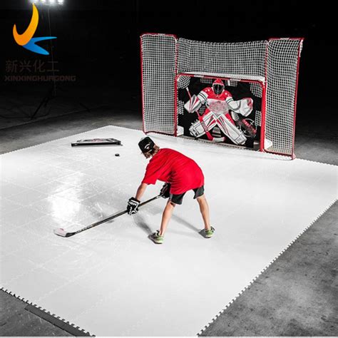 Hdpe Hockey Tile Ice Hockey Shooting Pad For Home Practice Roll Up