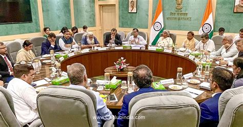 Fm Nirmala Sitharaman Chairs First Pre Budget Consultation With Leading