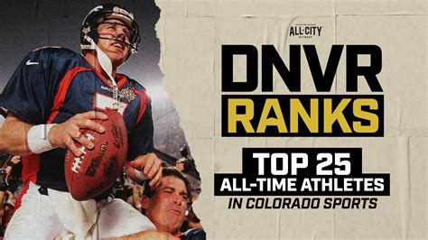 The 25 greatest athletes in Colorado sports history - DNVR Sports