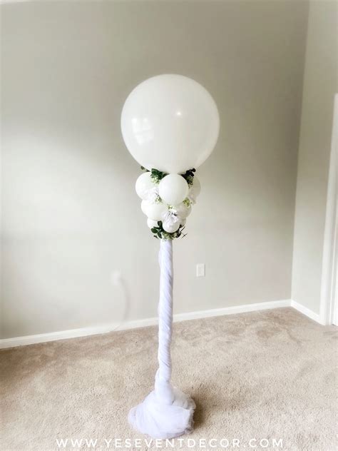 Wedding Balloon Column Tutorial Balloon Columns Column Ideas