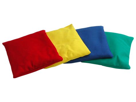 Juego De 4 Saquitos Rellenos Multicolor Para Jugar Y Para Entrenamiento