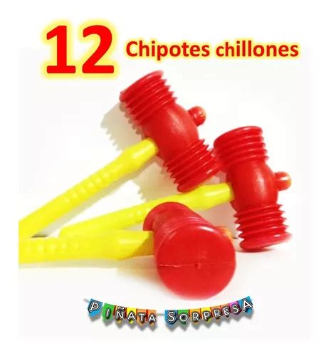 12 Chipote Chillon Chapulin Economico Juguete Piñata Fiesta Mercadolibre