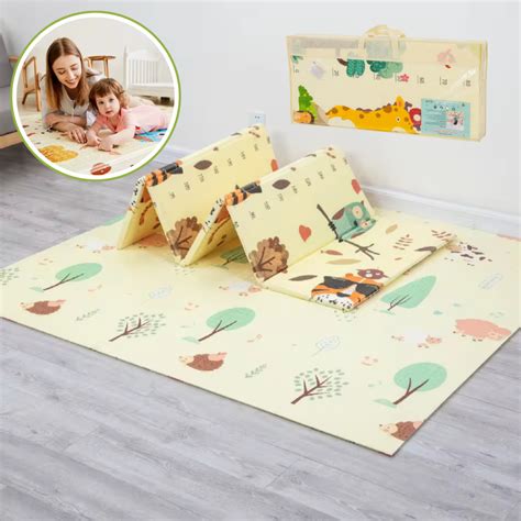 Tapete De Atividades - Tapete de Atividades infantil 180cmx120cm Dobrável térmico emborrachado ...