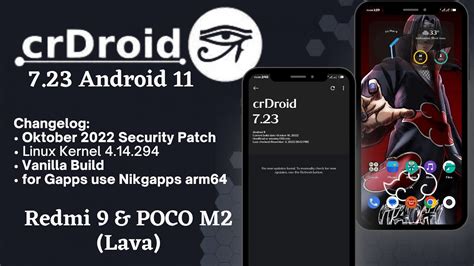 Review Custom ROM CRdroid 7 23 Android 11 Redmi 9 Poco M2 Smooth