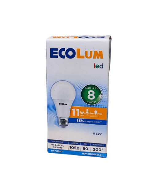 11w Led Bulb E27 220v Daylight Ecolum Lazada Ph