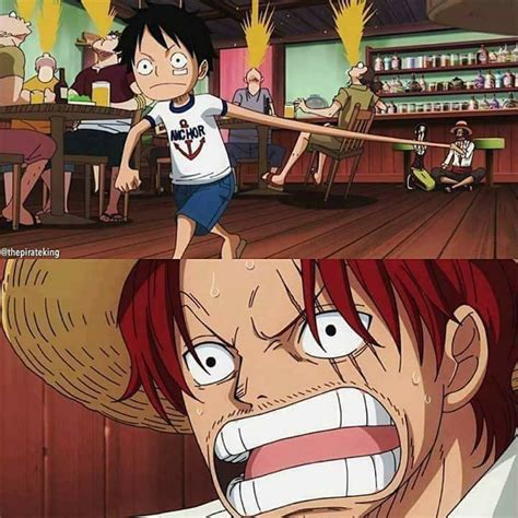 Shanks X Luffy Tóc