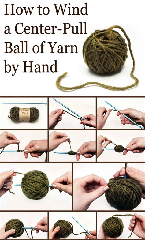 One Trick to Turn Any Yarn Into a Center-Pull Ball