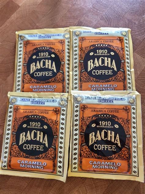 Bacha Coffee Fine Flavoured Caramelo Morning 4 Packs Food Drinks